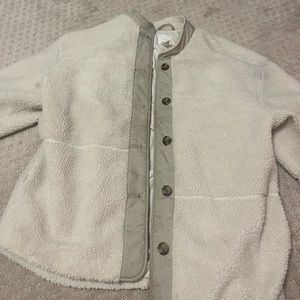 Sherpa jacket - pretty thick / heavy